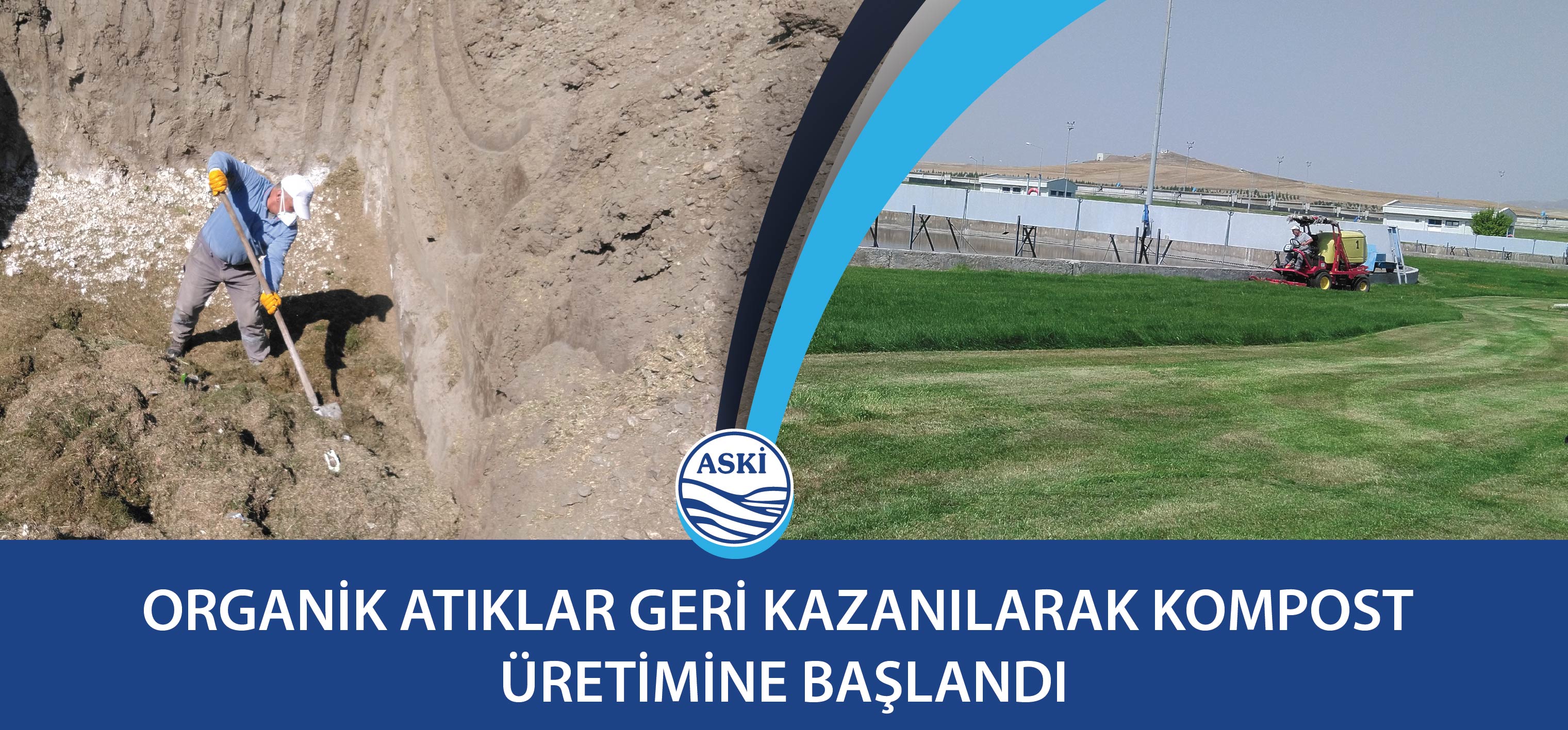 ORGANİK ATIKLAR GERİ KAZANILARAK  KOMPOST ÜRETİMİNE BAŞLANDI.
